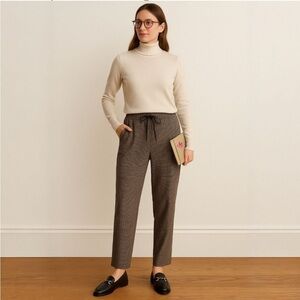 Aritzia The Group Babaton Jimmy Pant in Brown Sz Small